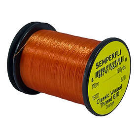 Semperfli Classic Waxed Thread 110m 6/0 Orange