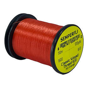 Semperfli Classic Waxed Thread 110m 6/0 Hot Orange