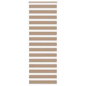 vidaXL Rullgardin zebra 80x230 cm tyg bredd 75,9 polyester