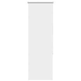 vidaXL Rullgardin mörkläggning vit 40x150 cm tyg bredd 35,7 cm