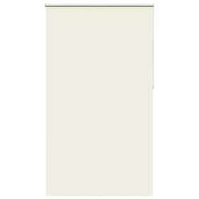 vidaXL Rullgardin mörkläggning naturvit 125x210 cm tyg bredd 121,6 cm