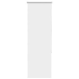 vidaXL Rullgardin mörkläggningsgardin vit 45x175 cm tygbredd 40,7 cm