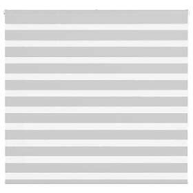 vidaXL Rullegardin zebra Lysegrå 165x150 cm