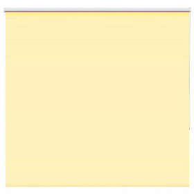 vidaXL Rullgardin mörkläggningsgul 160x175 cm tygbredd 156,6 cm