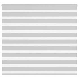 vidaXL Rullgardin zebra ljusgrå 160x150 cm tyg bredd 155,9cm polyester