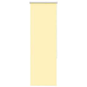 vidaXL Rullgardin mörkläggningsgul 45x150 cm tygbredd 40,7 cm
