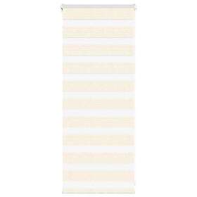 vidaXL Rullgardin zebra 60x100 cm tyg bredd 55,9 polyester