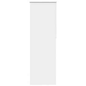 vidaXL Rullgardin mörkläggningsgardin vit 70x230 cm tyg bredd 65,7 cm