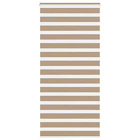 vidaXL Rullgardin zebra 105x230 cm tyg bredd 100,9 polyester