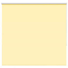 vidaXL Rullgardin mörkläggningsgul 165x175 cm tyg bredd 161,6 cm