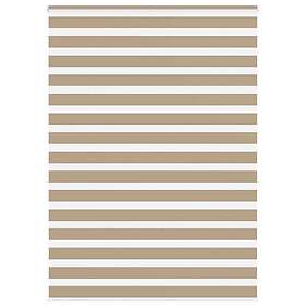 vidaXL Rullgardin zebra 160x200 cm tyg bredd 155,9 cm polyester