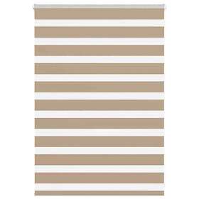 vidaXL Rullgardin zebra 100x100 cm tyg bredd 95,9 polyester