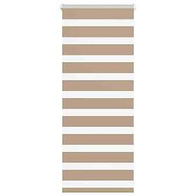 vidaXL Rullgardin zebra 65x100 cm tyg bredd 60,9 polyester