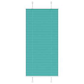 vidaXL Plisserad persienn bensingrön 65x150cm tyg bredd 64,4cm