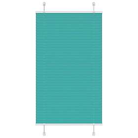 vidaXL Plisserad persienn bensingrön 80x150 cm tyg bredd 79,4 cm