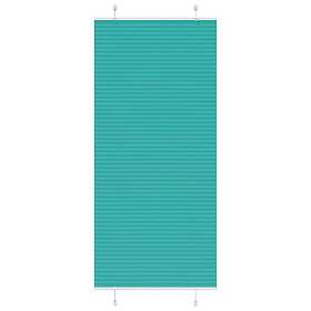 vidaXL Plisserad persienn bensingrön 95x200 cm tyg bredd 94,4cm