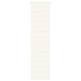 vidaXL Rullgardin zebra 60x200 cm tyg bredd 55,9 cm polyester