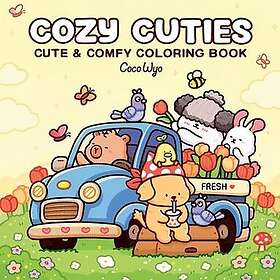 Cozy Cuties: Coloring Book for Adults and Kids