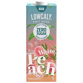 Lowcaly Fruktdryck White Peach 1000ml