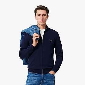 Lacoste Stand-Up Collar Organic Cotton Zippered Sweater (Herr)