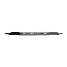 Staedtler Double-ended watercol. 10 pcs black