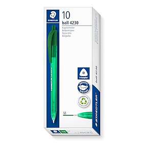 Staedtler Ballpoint pen ball 4230 10 pcs M green