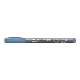 Staedtler pigment brush pen 10 pcs delft blue