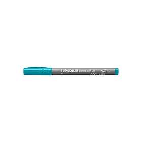 Staedtler pigment brush pen 10 pcs teal