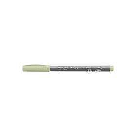 Staedtler pigment brush pen 10 pcs pastel green