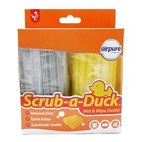 airpure Scrub-a-Duck Duster Våt & Wip Dukar 2-pack