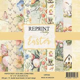 Reprint Paper Pad 12x12 Hello Easter