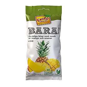 Exotic Snacks Torkad Frukt Bara Mango Ananas 55g