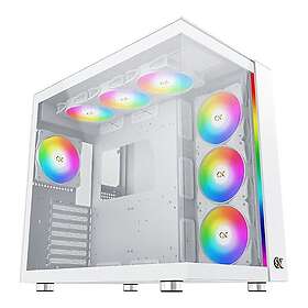 Xigmatek Aqua Ultra Air-C RGB (Vit/Transparent)