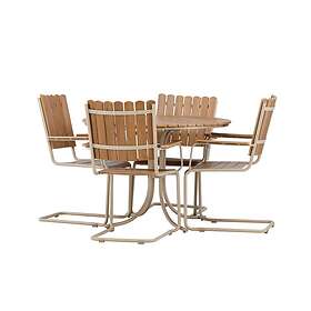 Venture Design Holmsund Matgrupp 4 Stolar & Bord 103cm