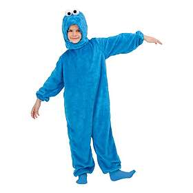 Sesame Street Cookie Monster Barn Maskeraddräkt Medium