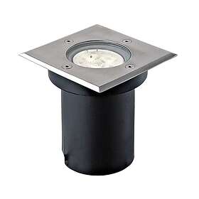 Lucande LED-golvinbyggnadslampa Ava, 12 cm x 12 cm, IP67