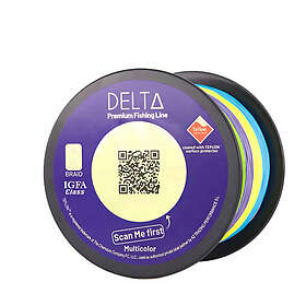 Delta Teflon X8 Braid Multicolour 0,28mm/44 LBS 300m