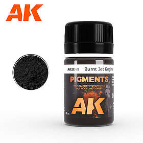 AK Interactive Pigments Burnt Jet Engine (35ml)