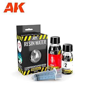 AK Interactive Dioramas Resine Eau (Epoxy 2 Composants) (180ml)