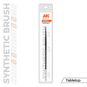 AK Interactive Pinceau Synthetique Tabletop (Taille 1)