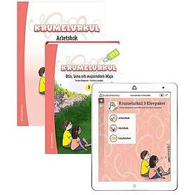 Krumelurkul 3 Läsa vidare Elevpaket Tryckt bok Digital elevlicens 12 mån