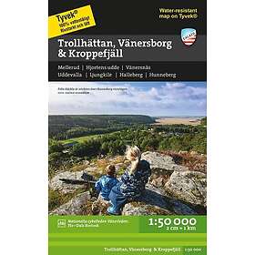 Trollhättan Vänersborg Kroppefjäll 1:50,000
