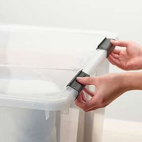 IKEA SAMLA låsclips för låda 55/130l Längd: 10 cm