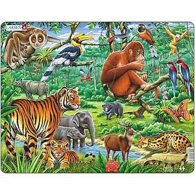 Larsen Djungel Pussel 20 Bitar