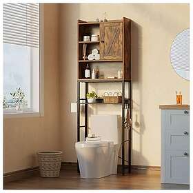 SPXMQSS Meuble WC Rangement, Etagere Machine a Laver Dessus avec Porte