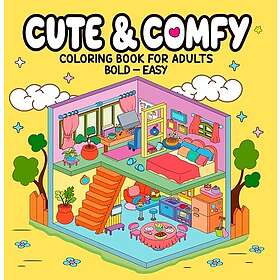 Cute & Comfy Coloring Book for Adults
