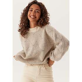 Pieces Pcsimma Ls Oversize O-Neck Knit Sweater (Dam)