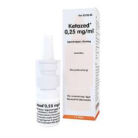 Ketazed Eye Drops 0,25 mg/ml 10ml