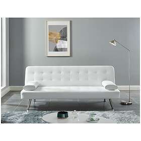 Vente Unique Canapé convertible clic-clac en simili MICHELLE II Blanc