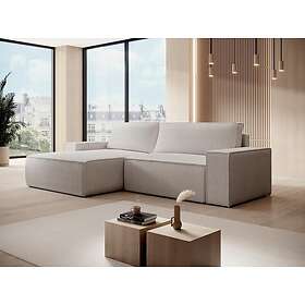 Vente Unique Amelia Canapé d'angle Beige